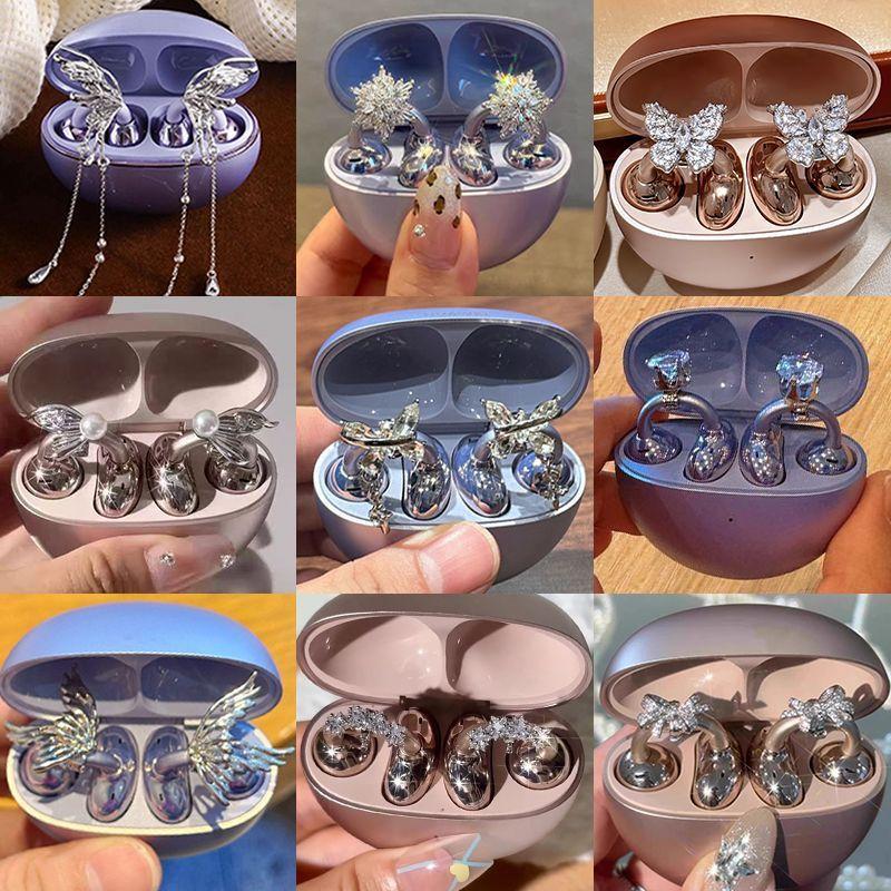 Diy Headphone - 1Pairs DIY Headphone Diameter Buckle Zircon