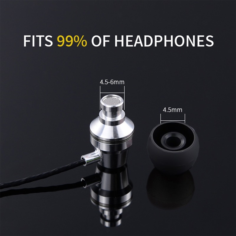 1-20Pairs Soft Silicone Replac - Headphone Parts recension och pris
