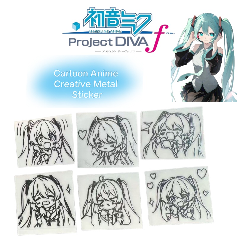 Hatsune Miku cartoon anime cha - Headphone Parts recension och pris