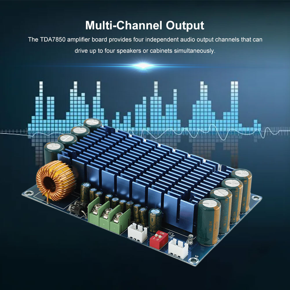 XH-M180 TDA7850 Stereo High Po - Audio Amplifier Board recension och pris