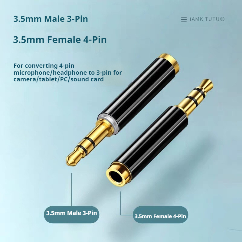 Gold-Plated 3.5mm 3Pole TRS Ma - Trs Cable recension och pris