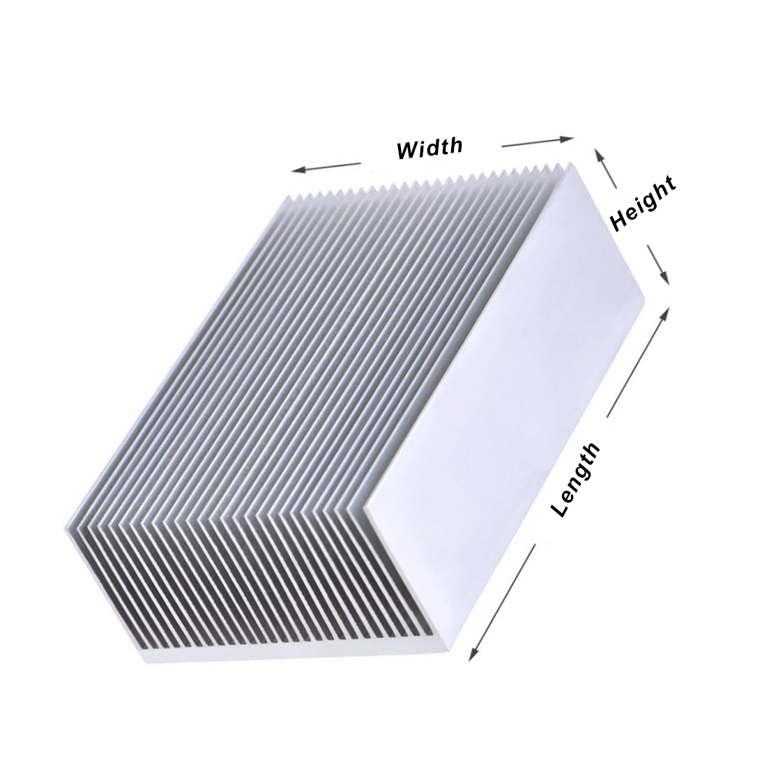 DIY Cooler Aluminum Heatsink G - Heatsink Aluminum recension och pris