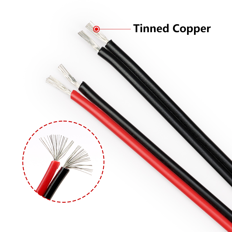 2 ~ 50m 2Pin Electrical Wires  - Audio Jumper Wire recension och pris