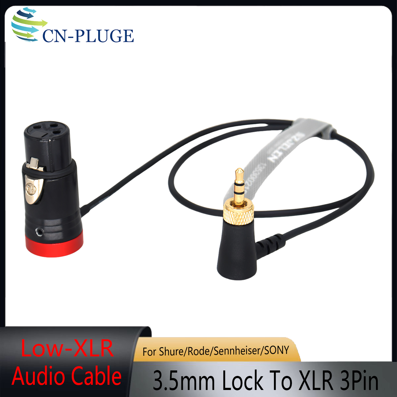 Locking 3.5mm TRS to Low Profi - Trs Cable recension och pris