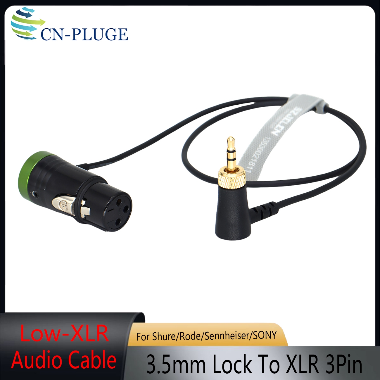 Locking 3.5mm TRS to Low Profi - Trs Cable recension och pris
