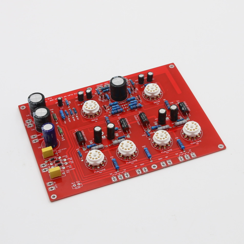 HiFi EL84+ECF80 Stereo Push Pu - Hifi Amplifier Board recension och pris