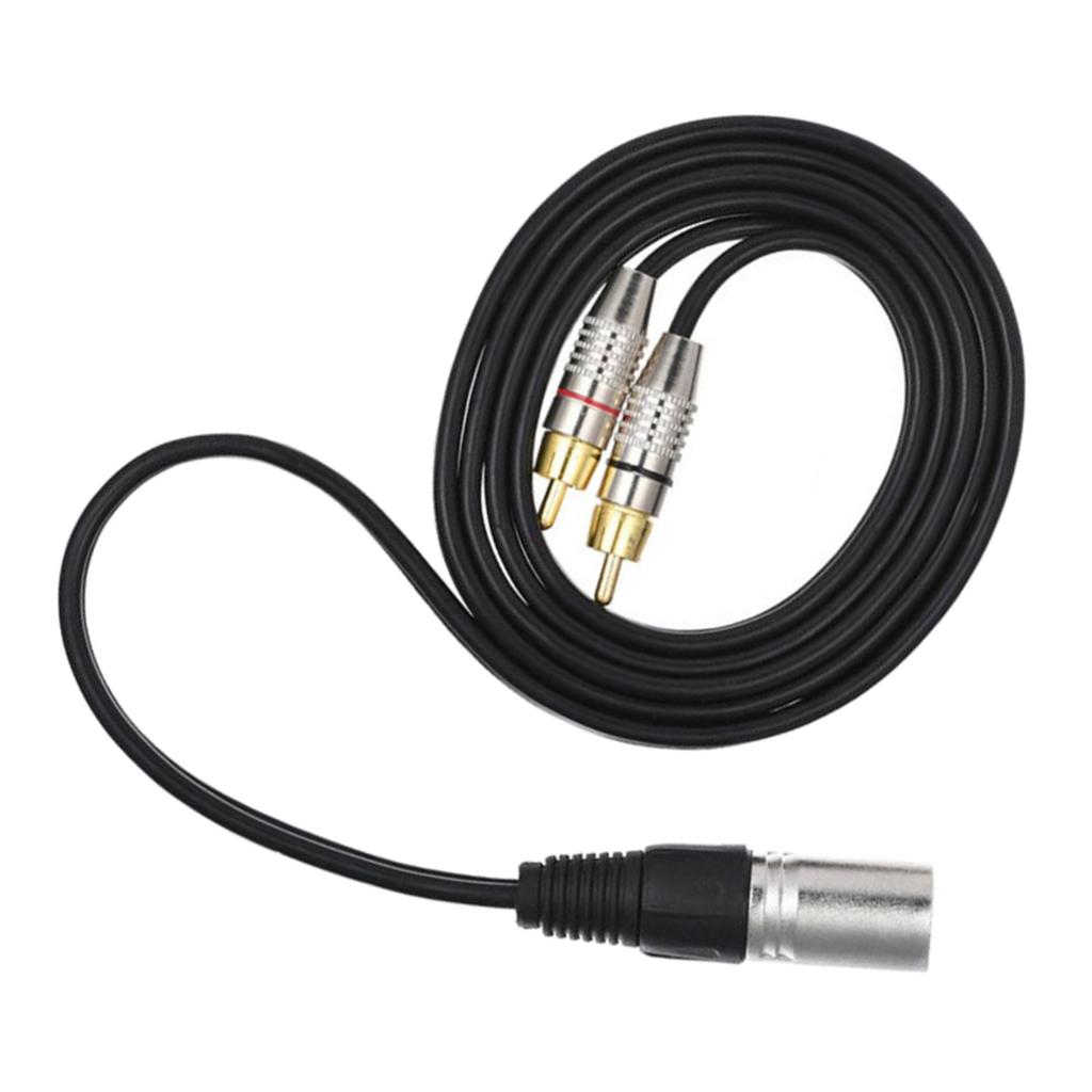 XLR Audio Splitter Cable to Rc - Rca Cable recension och pris