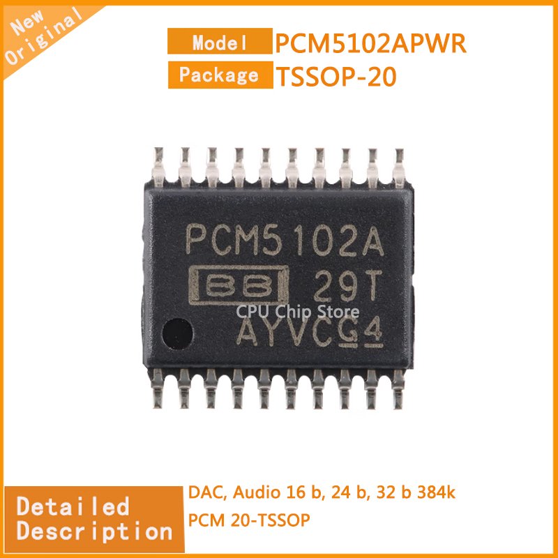 5Pcs/Lot   New Original  PCM51 - Pcm5102 recension och pris