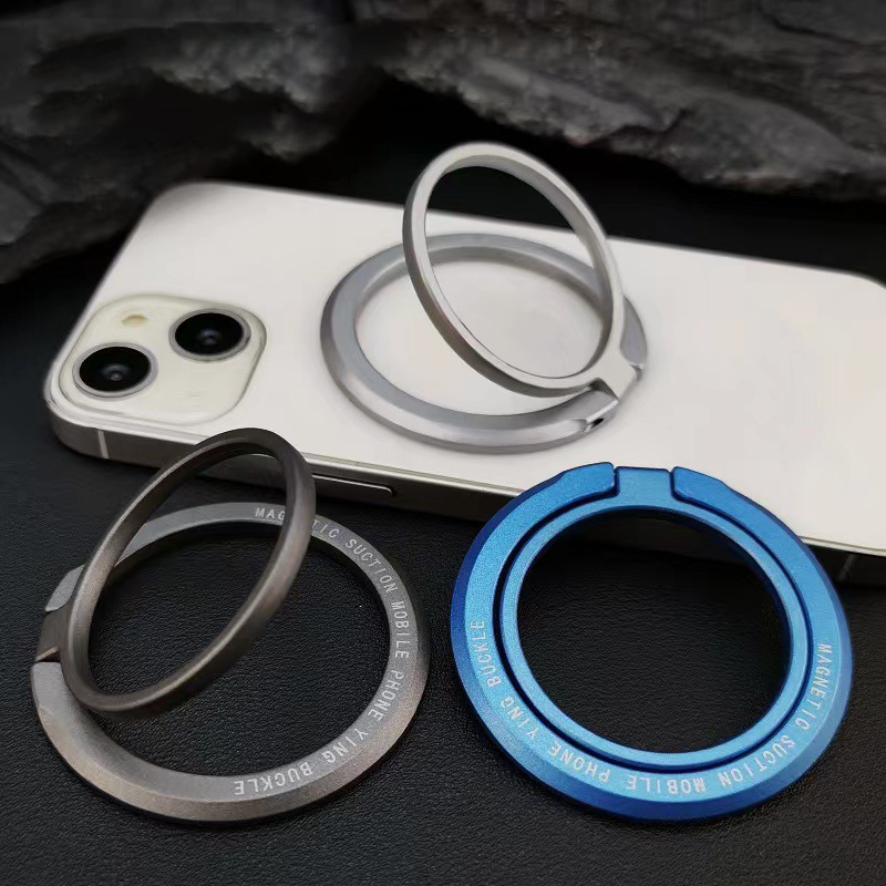 Magnetic Phone Ring Holder Sta - Knob Aluminum recension och pris
