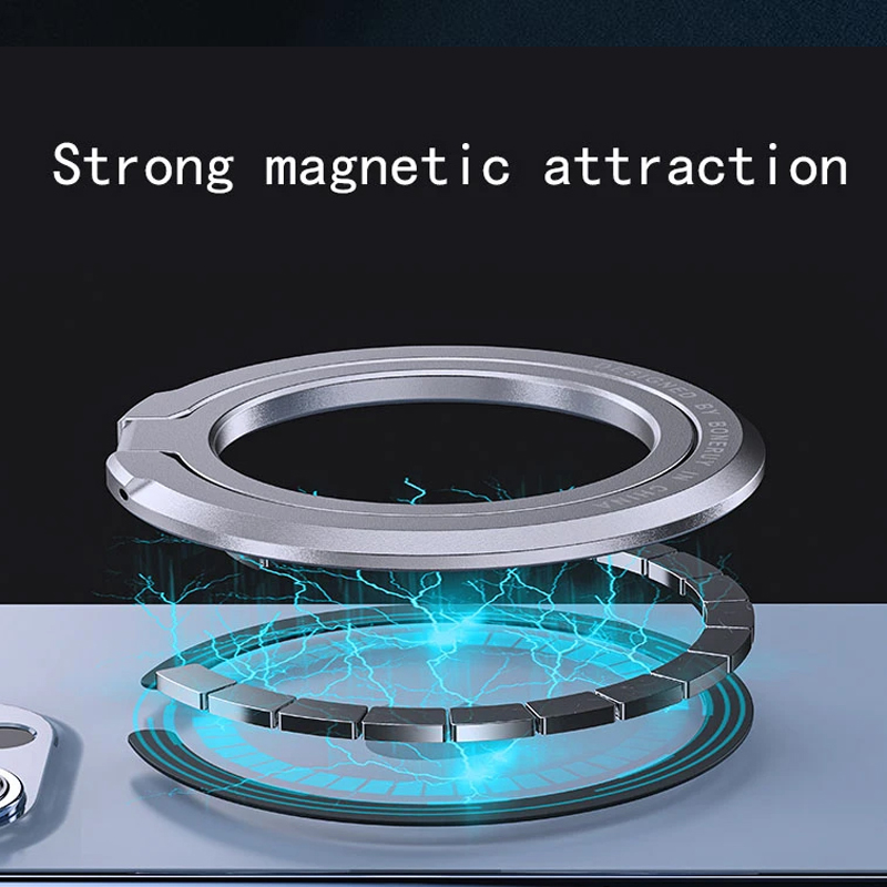Magnetic Phone Ring Holder Sta - Knob Aluminum recension och pris