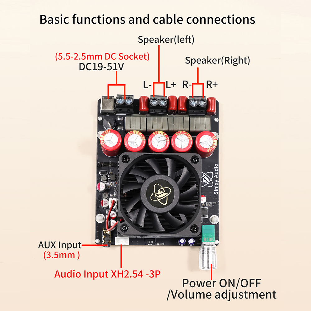 1200W High-Power Pure Post Sta - Es9018 Dac recension och pris