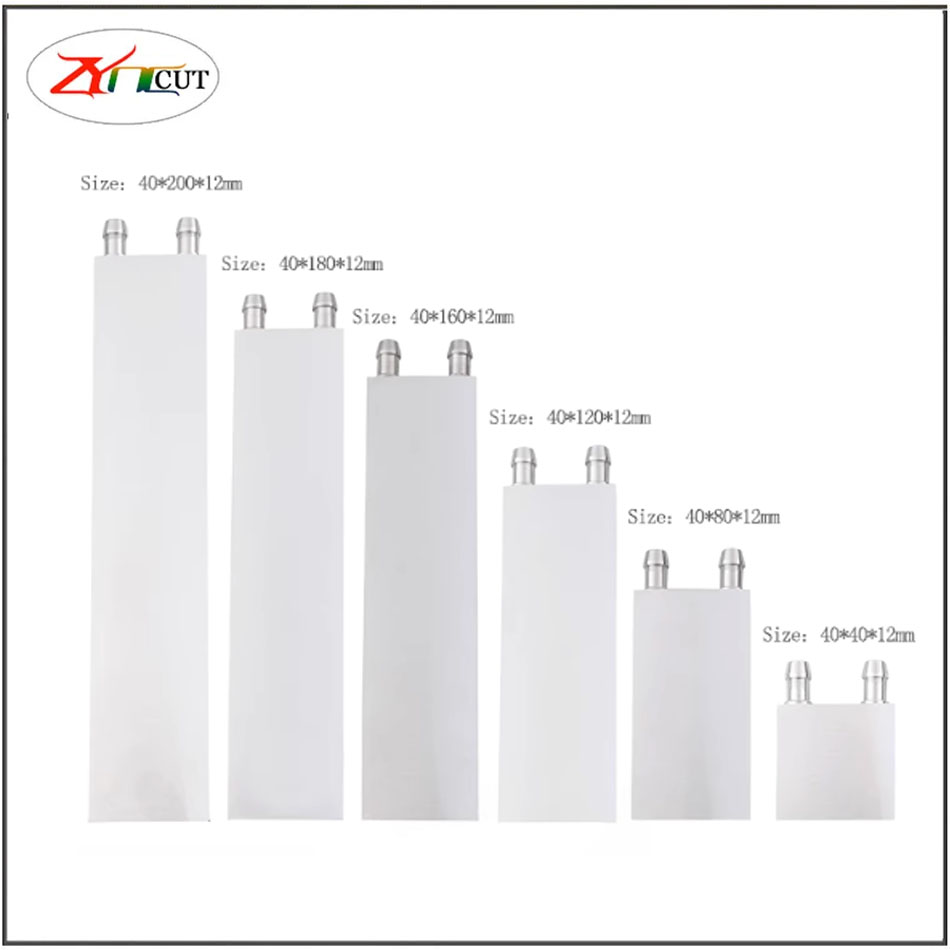 40 80mm CPU Aluminum water-coo - Heatsink Aluminum recension och pris