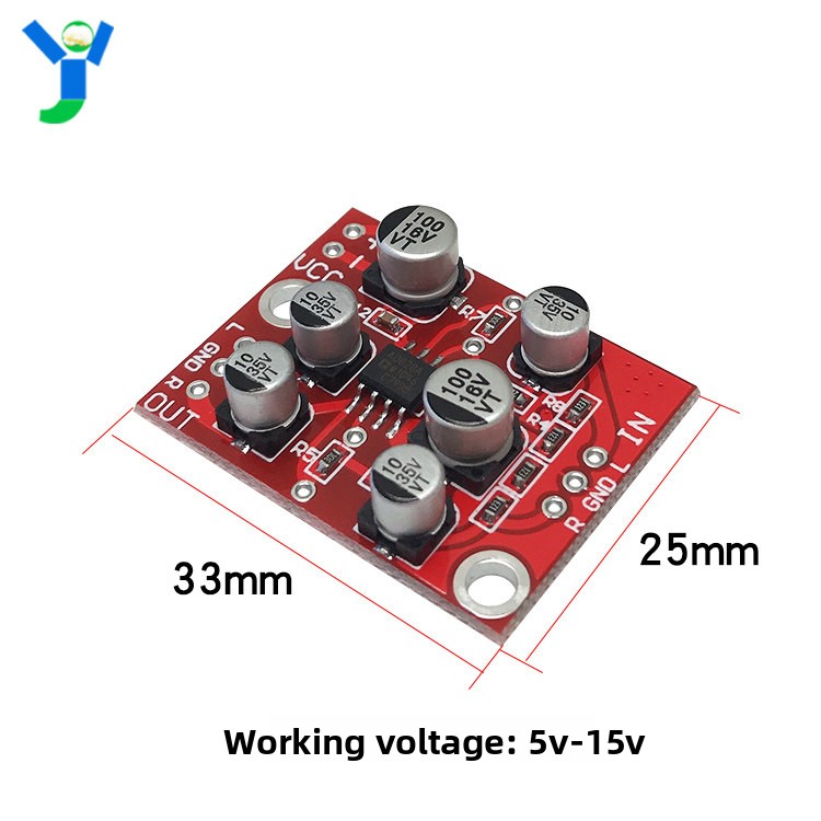 CHN 2027 Fever class AD828 op  - Audio Amplifier Board recension och pris