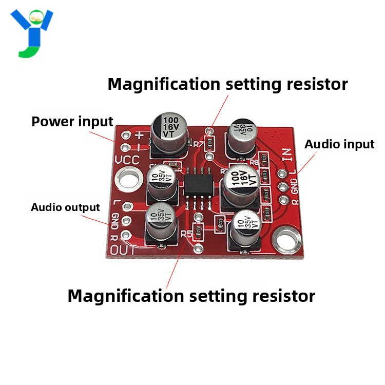 CHN 2027 Fever class AD828 op  - Audio Amplifier Board recension och pris