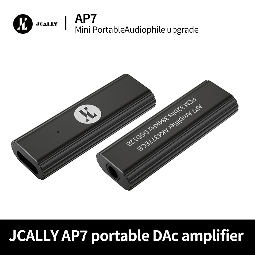 JCALLY AP7 Portable DAC Amplif - Headphone Amplifier recension och pris