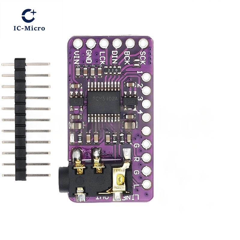1-10PCS Interface I2S PCM5102A - Pcm5102 recension och pris