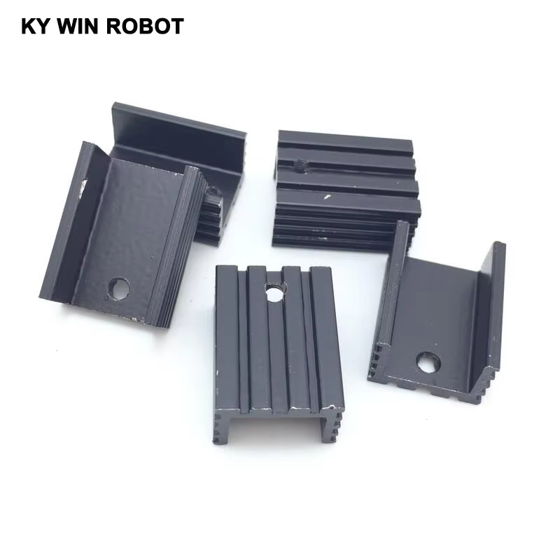 10pcs  Aluminium TO-220 Heatsi - Heatsink Aluminum recension och pris
