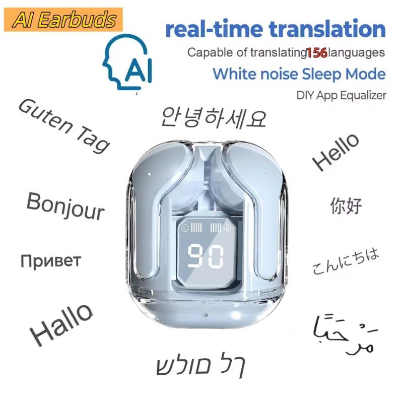 AI Translation Bluetooth Earph - Full Range Speaker recension och pris
