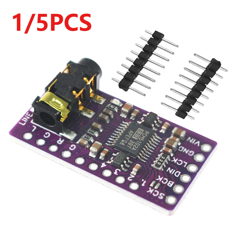 1/5pcs GY-PCM5102 Interface I2 - Pcm5102 recension och pris