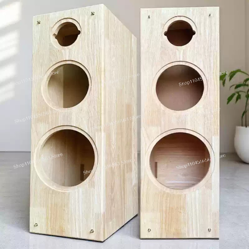 1pcs DIY 8 Inch Solid Wood 3-W - Diy Speaker recension och pris