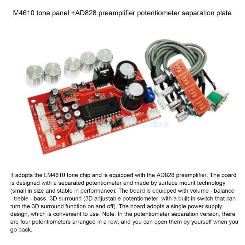 LM4610 Tone Preamp Sound Board - Volume Control Board recension och pris