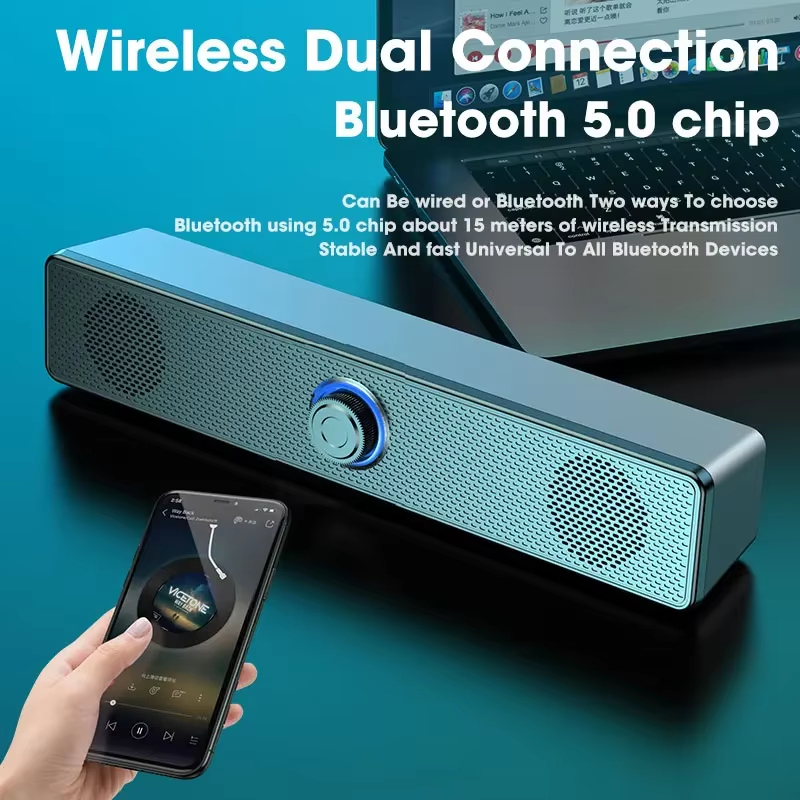 Bluetooth 5.0 4D Surround Soun - Speaker Driver recension och pris