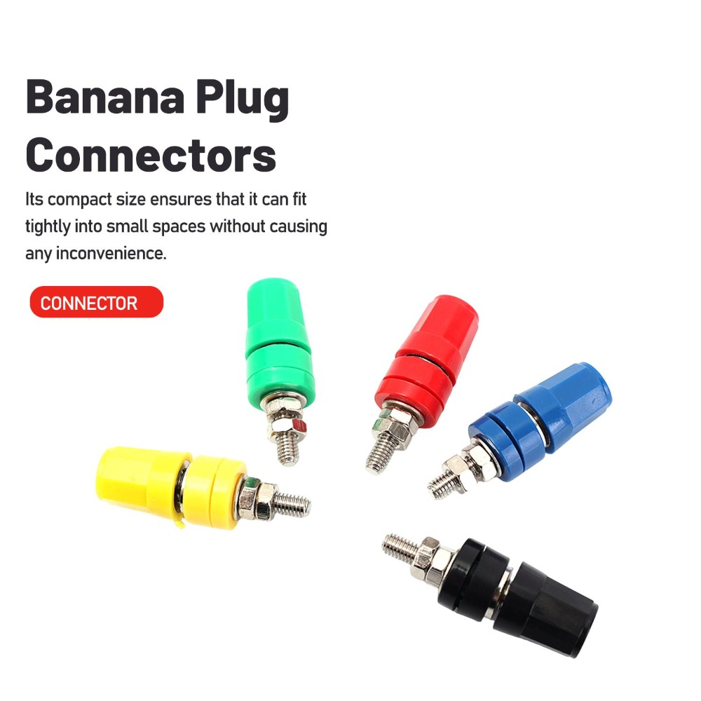 4mm Banana Plugs Test Probe Co - Speaker Terminal recension och pris