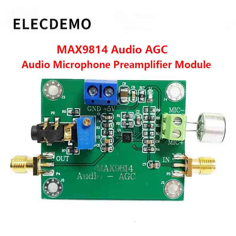 Electret Mic AGC Amplifier Mod - Audio Amplifier Board recension och pris