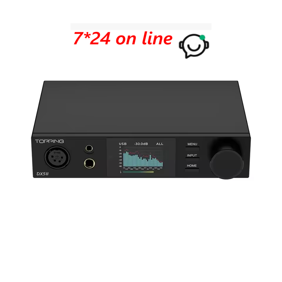 TOPPING DX5 II Fully Balanced  - Headphone Amplifier recension och pris