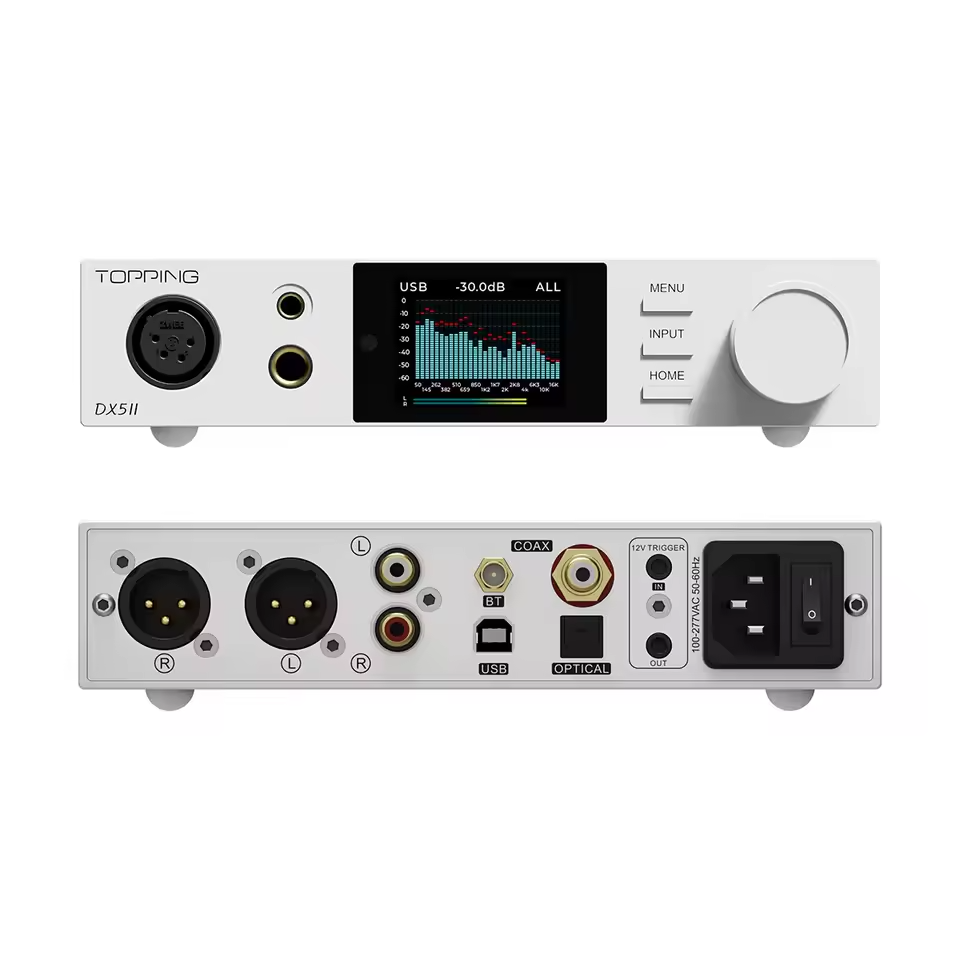 TOPPING DX5 II Fully Balanced  - Headphone Amplifier recension och pris