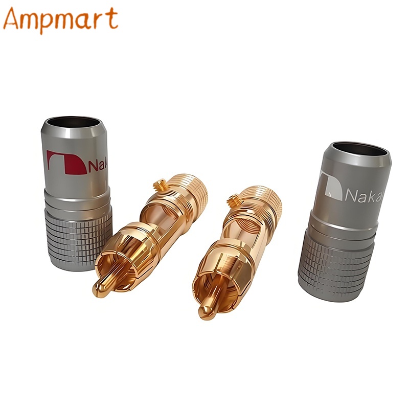 High End Pure Copper Gold Plat - Rca Cable recension och pris