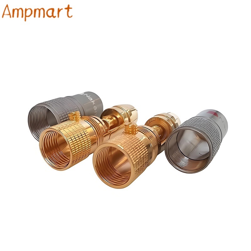 High End Pure Copper Gold Plat - Rca Cable recension och pris