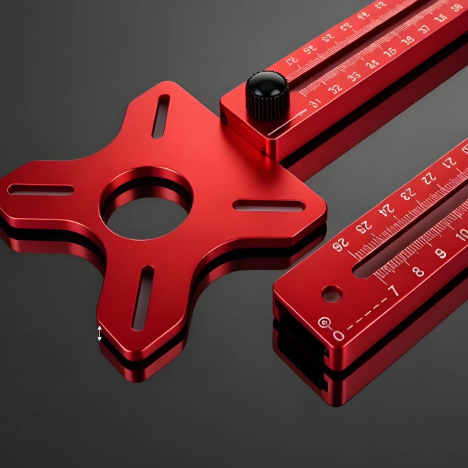 Router Circle Cutting Jig Alum - Knob Aluminum recension och pris