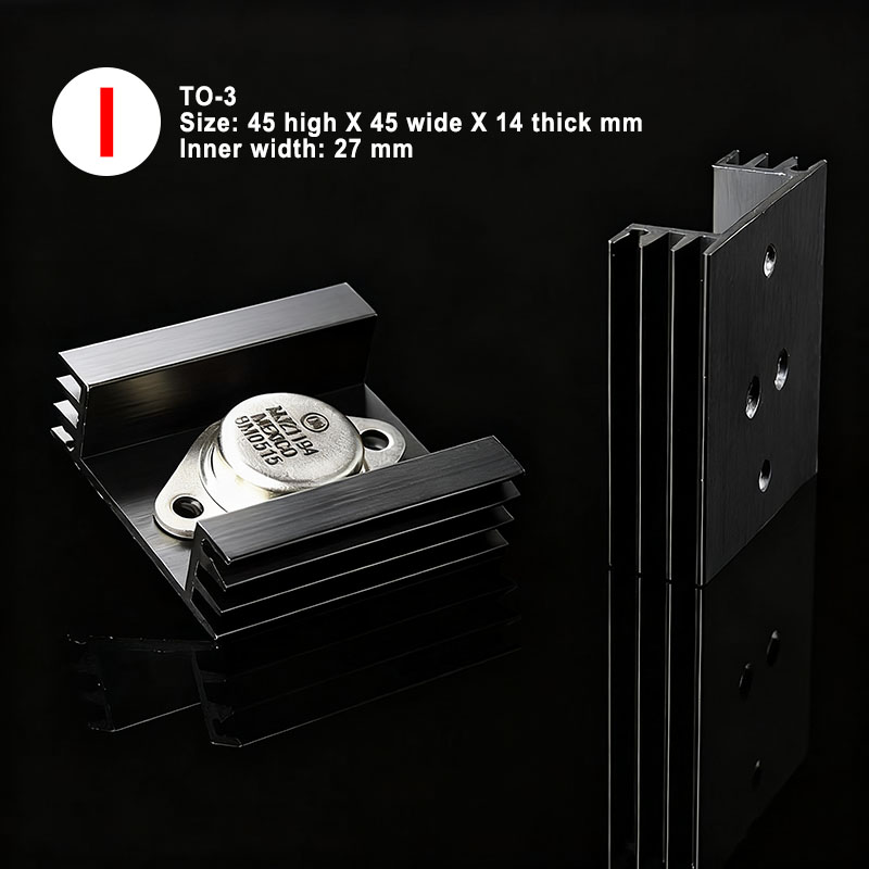 5 Pieces Aluminum Radiator For - Heatsink Aluminum recension och pris