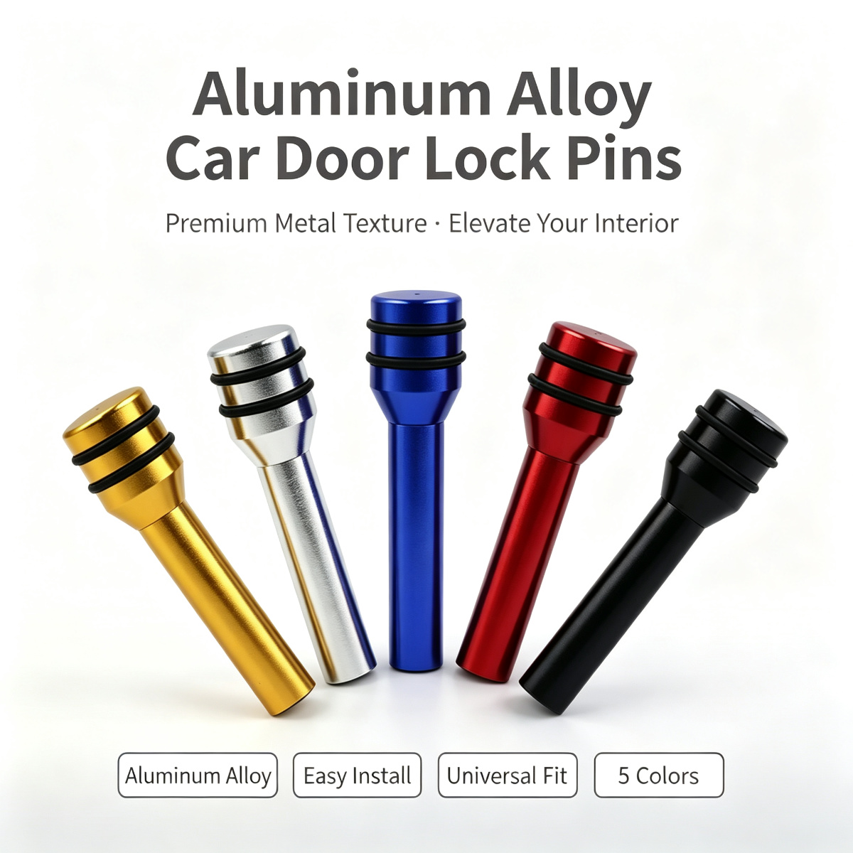 Universal 4Pcs Aluminum Alloy  - Knob Aluminum recension och pris
