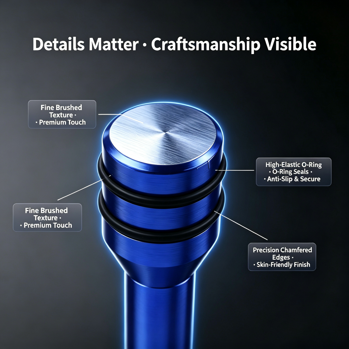 Universal 4Pcs Aluminum Alloy  - Knob Aluminum recension och pris