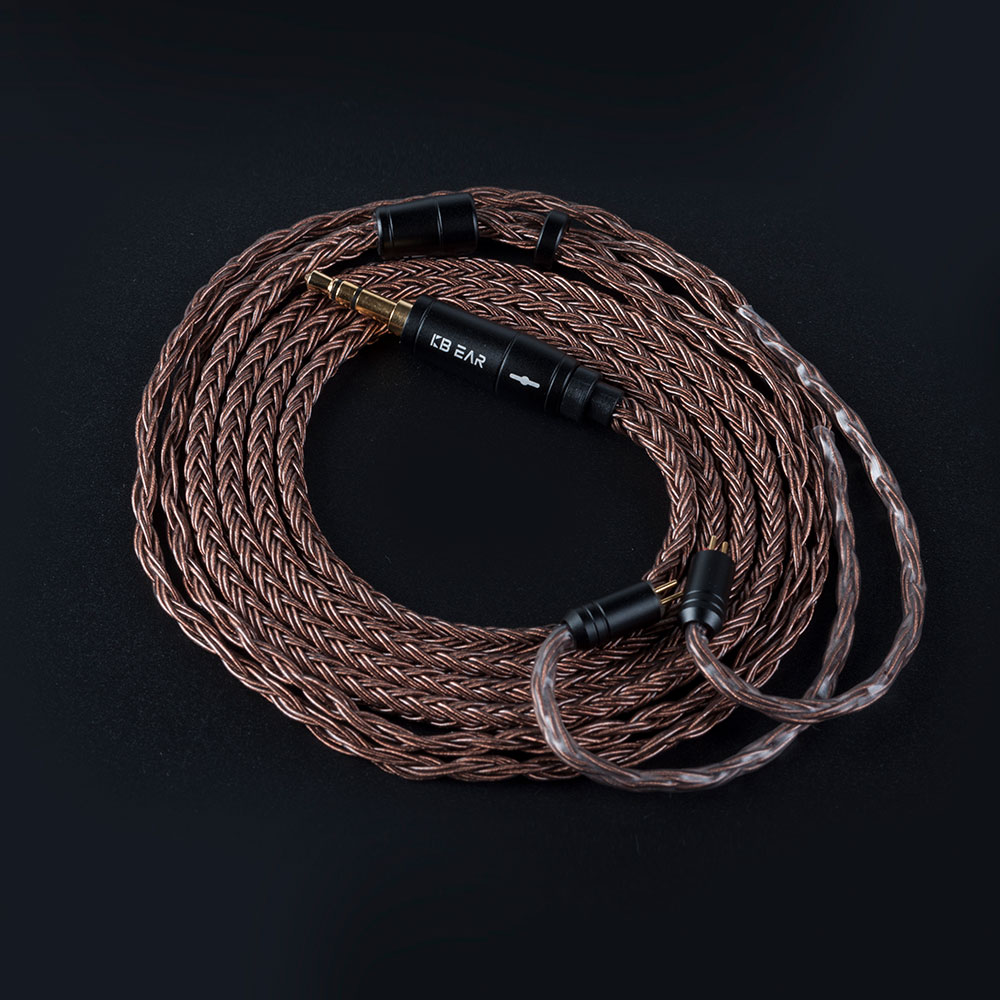 KBEAR 16 core 2-pin IEM headph - Trs Cable recension och pris