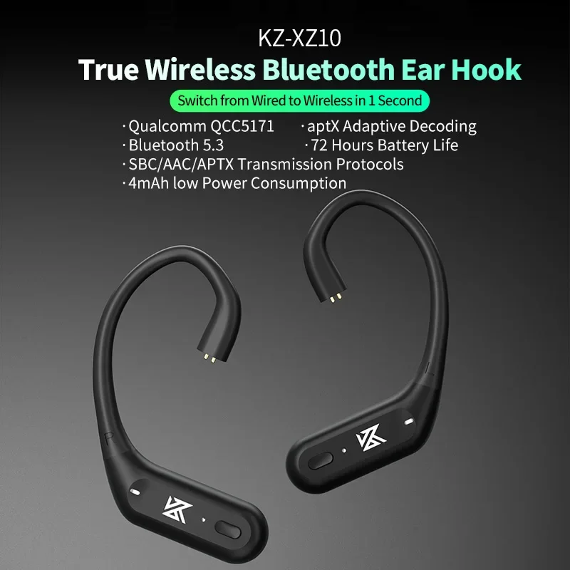 KZ XZ10 Bluetooth 5.3 Earphone - Headphone Parts recension och pris