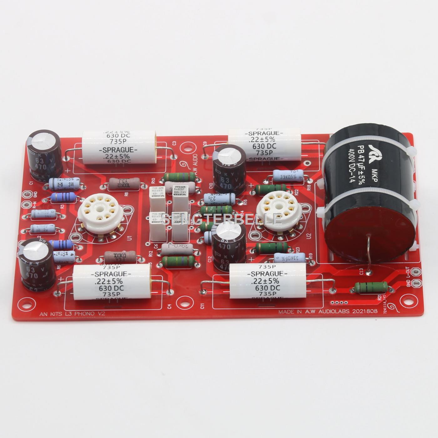 HiFi Tube RIAA MM L3 Phono Amp - Hifi Amplifier Board recension och pris