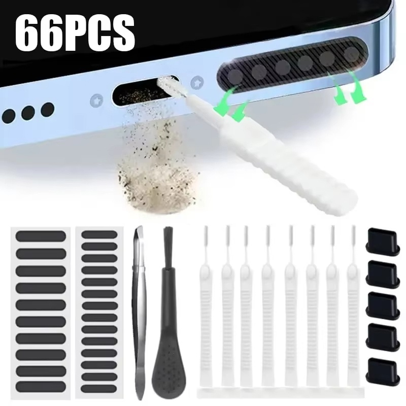 66pcs Phone Charging Port Clea - Speaker Terminal recension och pris