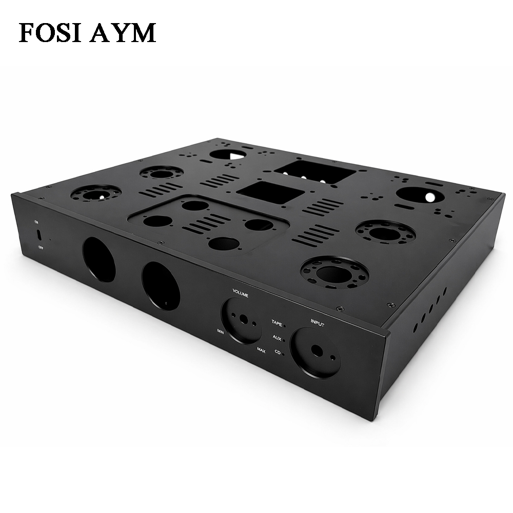 FOSI AYM 415x330x70mm Full Alu - Speaker Enclosure recension och pris