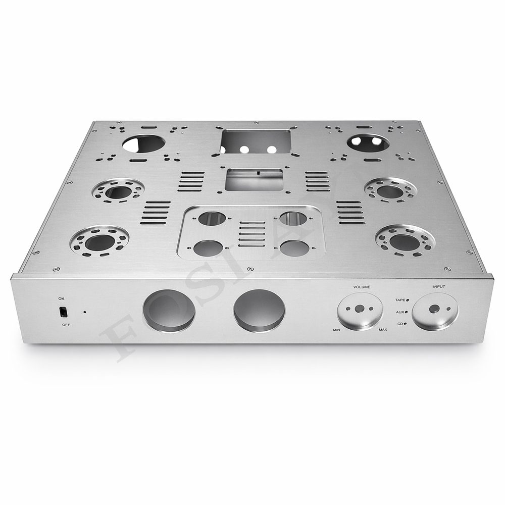 FOSI AYM 415x330x70mm Full Alu - Speaker Enclosure recension och pris