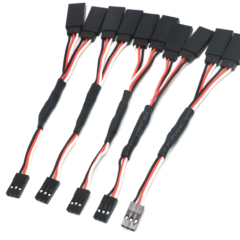 5PCS 100/150/200/300/500mm RC  - Rca Cable recension och pris