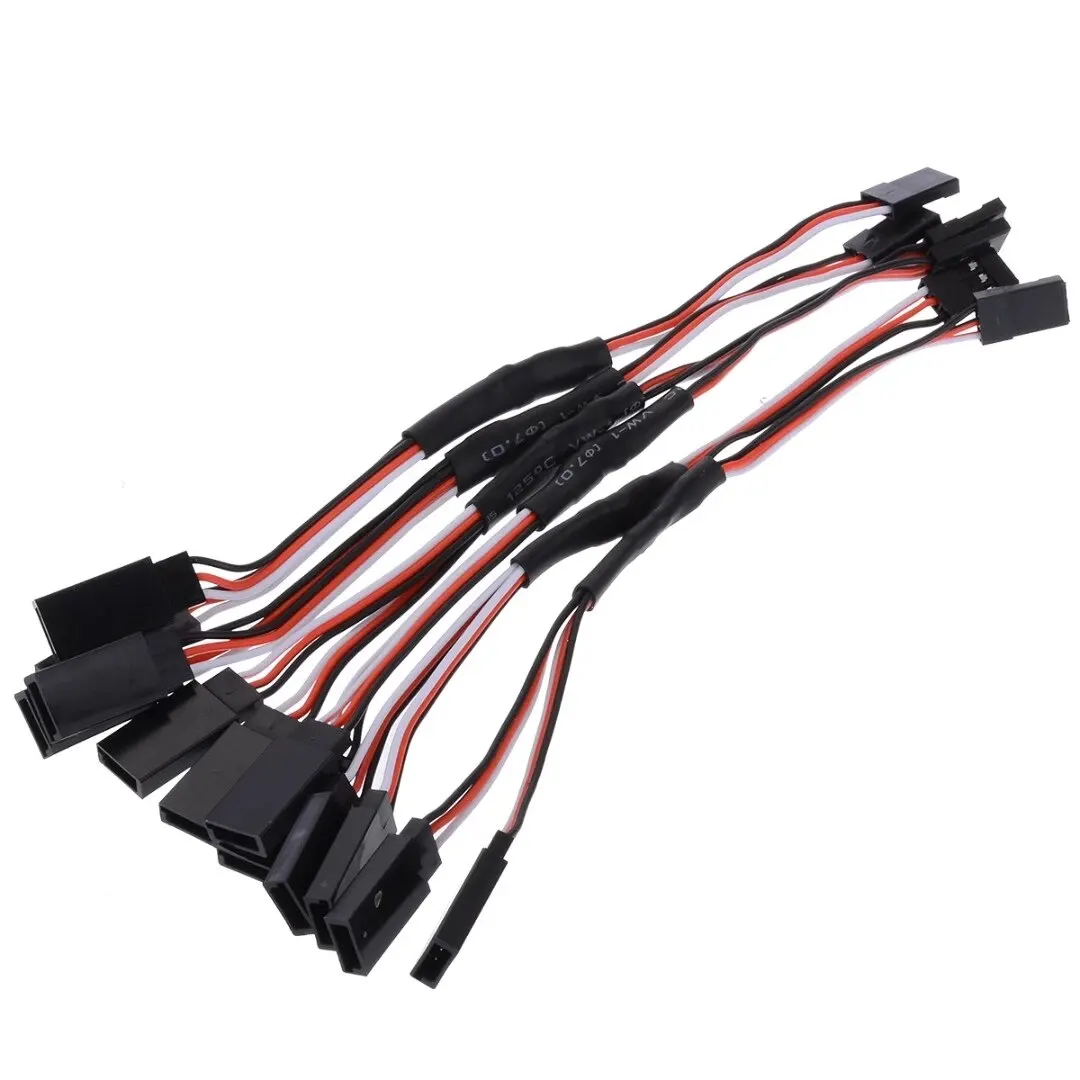 5PCS 100/150/200/300/500mm RC  - Rca Cable recension och pris