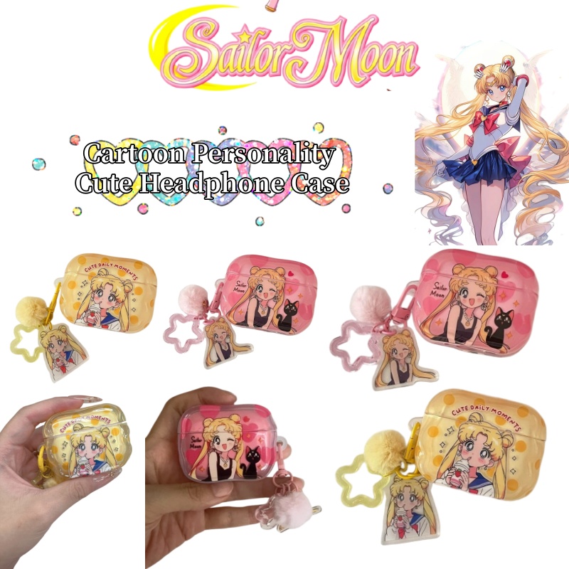 Sailor Moon Anime Cartoon Styl - Headphone Parts recension och pris
