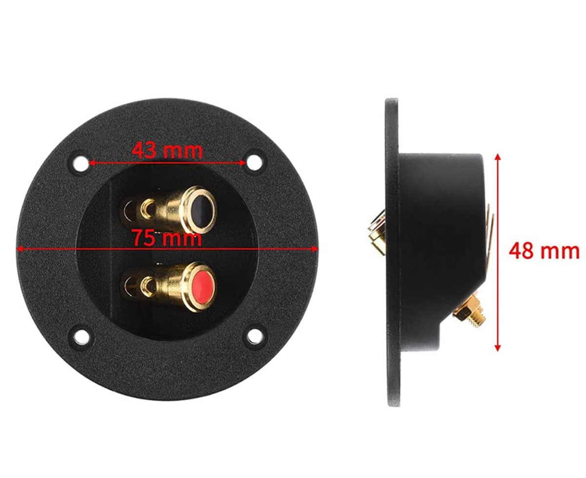 Car Stereo Speaker Terminal Bo - Speaker Enclosure recension och pris