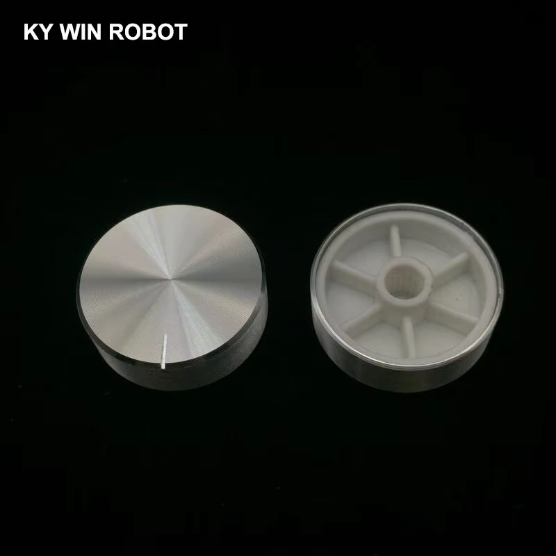 1 pcs 30x10mm 6mm Shaft Hole A - Knob Aluminum recension och pris