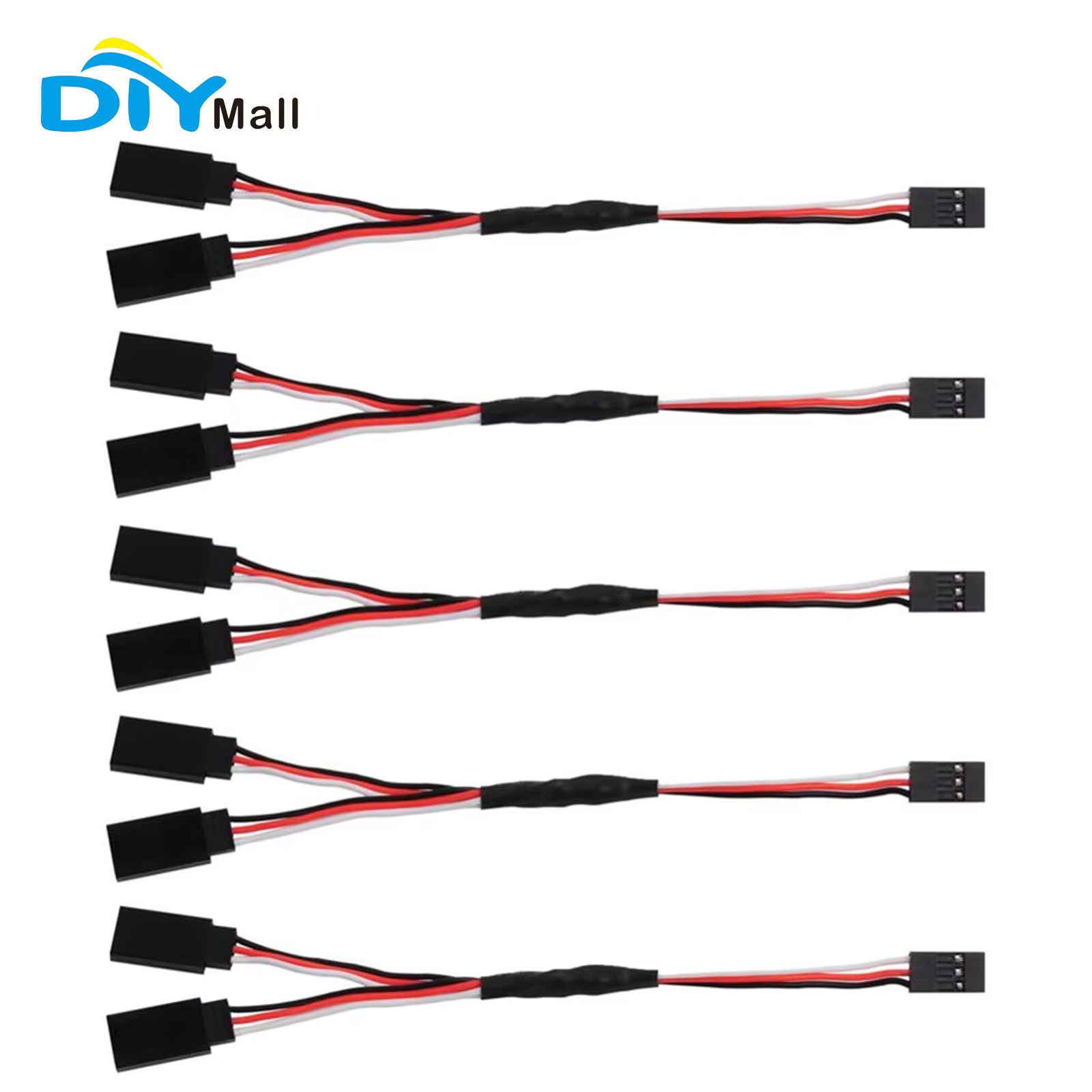 DIYmall JR Style 15cm Servo Y  - Rca Cable recension och pris