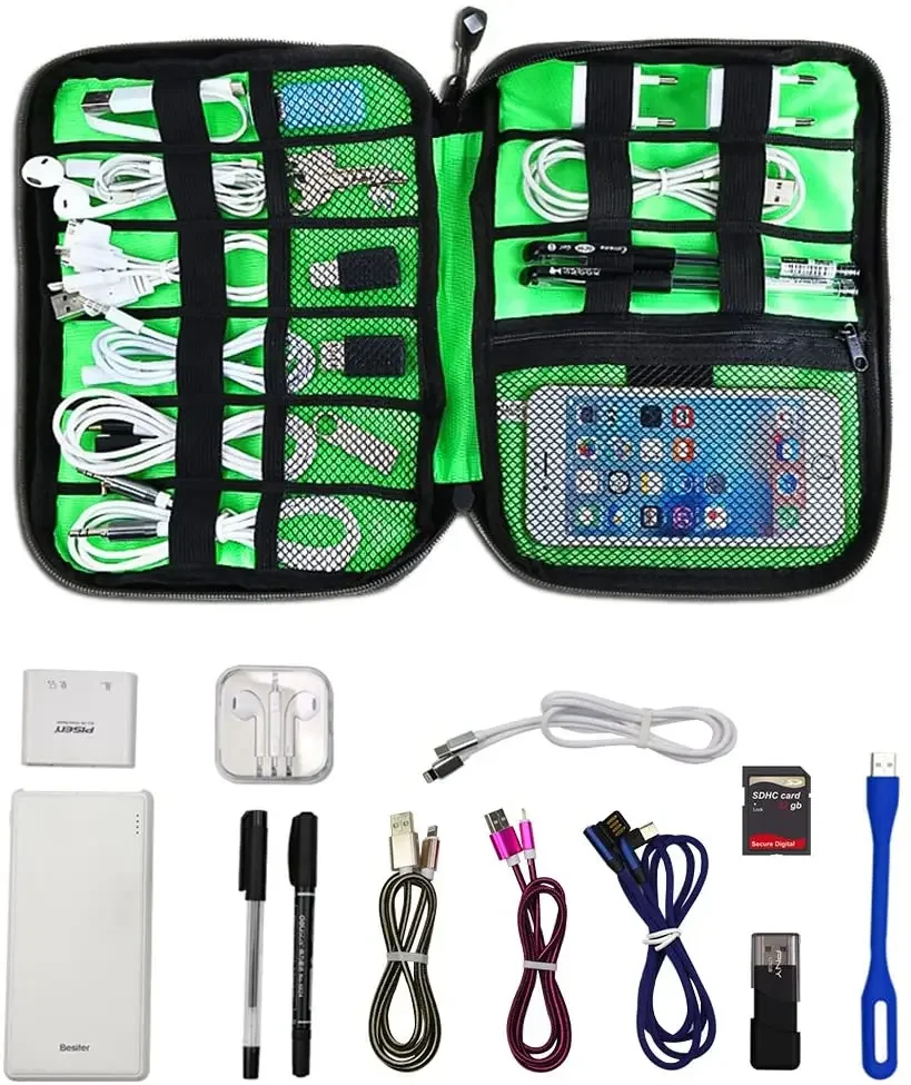 Cable Organizer Storage Bags S - Diy Headphone recension och pris