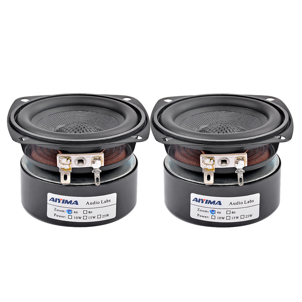 AIYIMA 2Pcs 3 Inch Full Range  - Es9018 Dac recension och pris